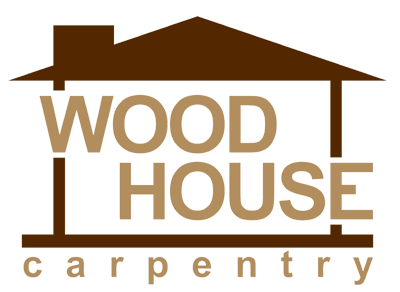 Wood House Carpentry Logo