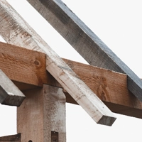 Timber frame rafter tails